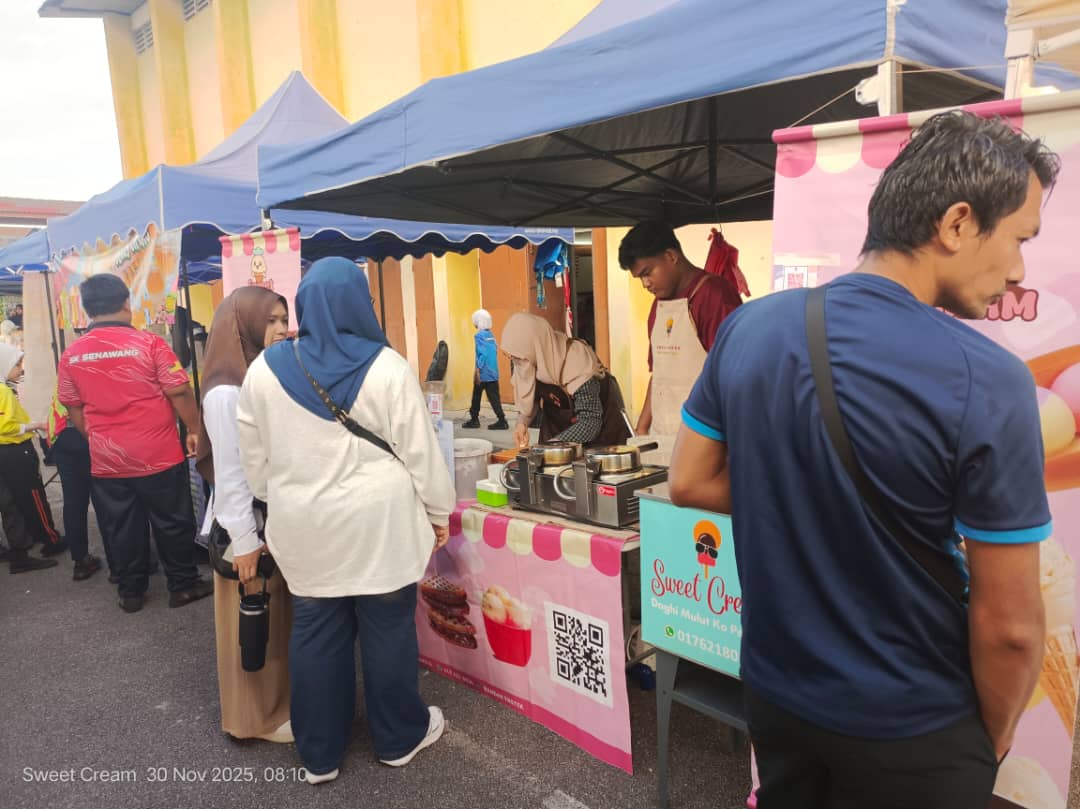 Hidangan segar untuk tetamu
