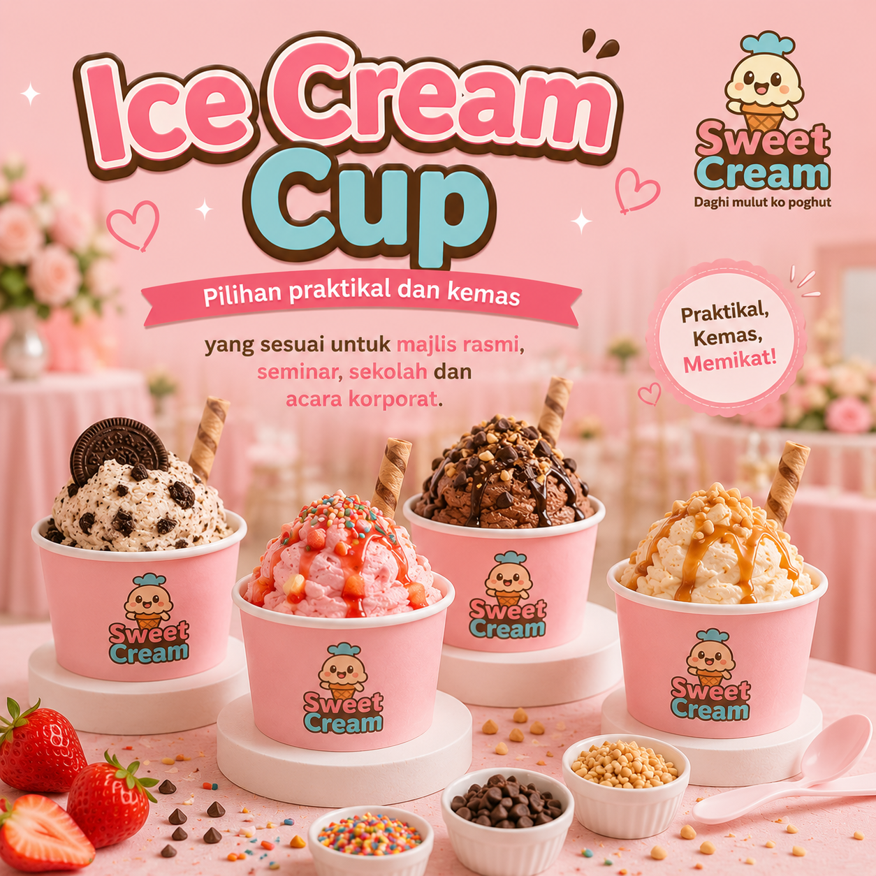 Pakej Aiskrim Dalam Roti