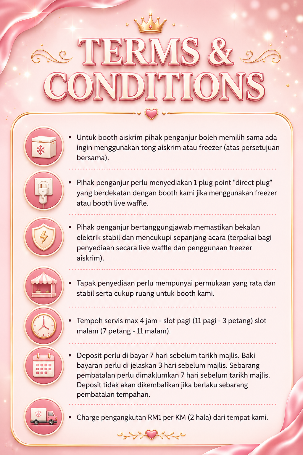 SweetCream Combo Catering
